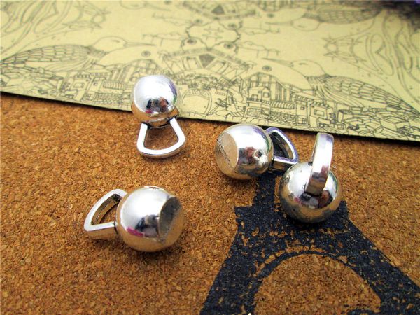 

12pcs--antique silver 15x9x7mm 3d mini kettlebell charm pendants, Bronze;silver