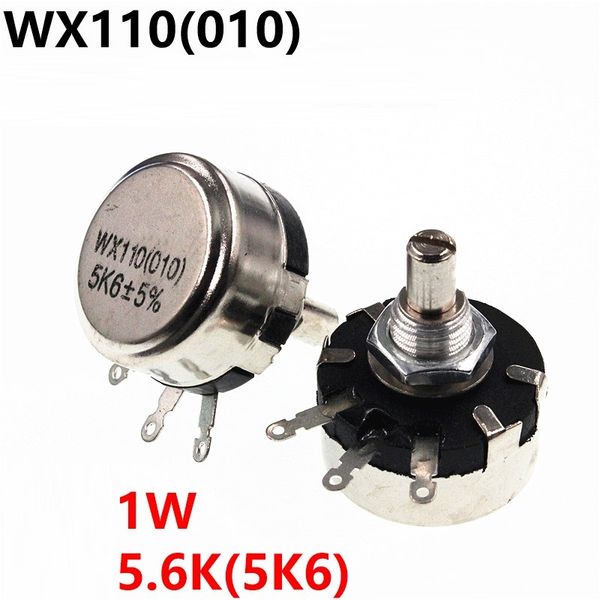 

wx110 010 wx010 1w 5k6 5.6k potentiometer adjustable resistors