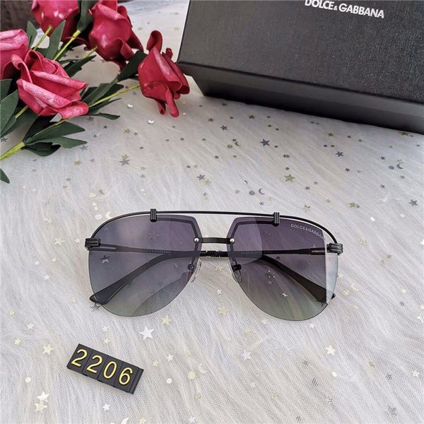 

fashion designer sunglasses luxury sunglasses rimless glass for womens and men adumbral glasses uv400 model c0005 with box, White;black