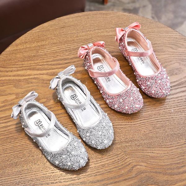 

girls shoes infant outdoor autumn soft-soled bowknot baby leather solid shoes baby toddler new brand, Black;grey