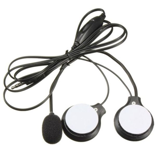 

3.5mm jack motorcycle bike microphone stereo speaker helmet headphone mp3 radio