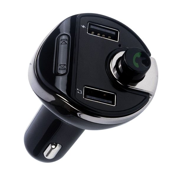 

wireless accessories music player universal tf card dual usb mp3 bluetooth adapter stable car kit fast charging fm transmitter