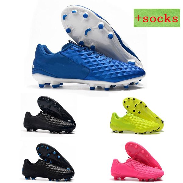 

new arrival mens tiempo legend viii fg football boots athletic designer indoor soccer cleats shoes size39-45