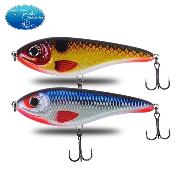 

cf lure 90&120&150&170mm (color 1~50) slow sinking jerkbait musky pike slider bass fishing lure tackle