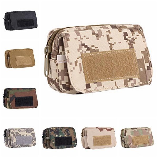 Nylon utilitário tático cintura pacote viajar portátil impermeável bolsa tática camping ao ar livre caminhada dilting tático saco de cintura DH0837