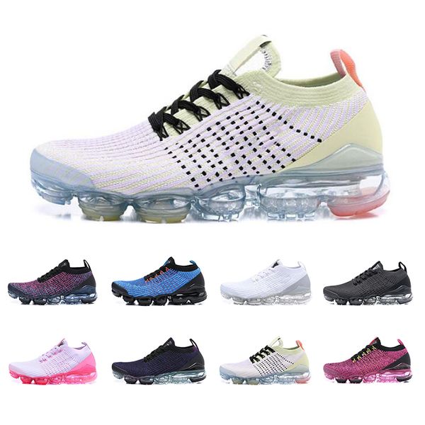 

nike air vapormax 2019 новые прибыли кроссовки для мужчин, женщин 3,0 фиолетового яркого манго dusty cactus синего fury спорт на открытом во