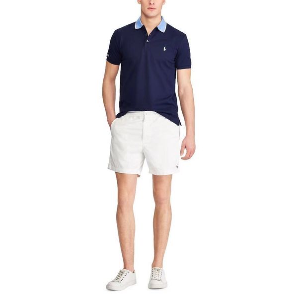 

luxury mens designer t-shirt ralph pony embroidery lauren fashion brand polo shirt classic horse pole logo cotton summer sports t shirts, White;black