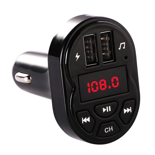 

fm transmitter bluetooth v4.1 wireless fm radio modulator car bluetooth adapter mp3 player with dual usb 5v 3.1a car charger
