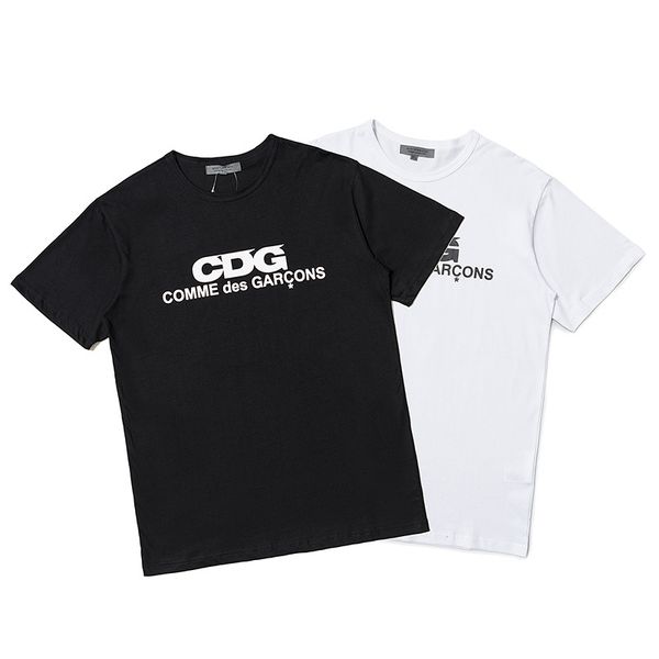 

mens designer t shirts high street fashion brand simple letter printing short-sleeved loose t shirts casual clothes, White;black