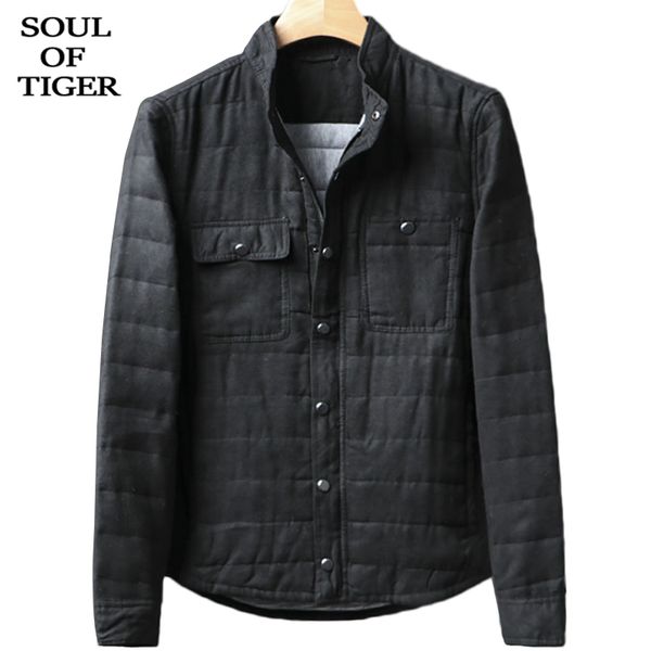 

soul of tiger 2019 fashion korean punk clothes mens black loose winter jackets oversized padded coats male warm parkas plus size