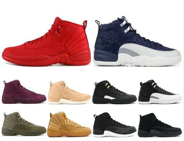 

new arrive game royal fiba designer 12s men basketball shoes bulls deep royal blue taxi playoffs gamma blue mens trainers sneakers