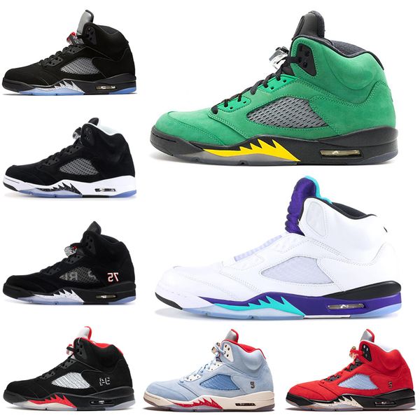 

TROPHY ROOM 5s Basketball Shoes Men Laney PSG SP Michigan Suede Oreo Space Jam Wings oregon ducks Mens Trainers Sports Sneakers 7-13