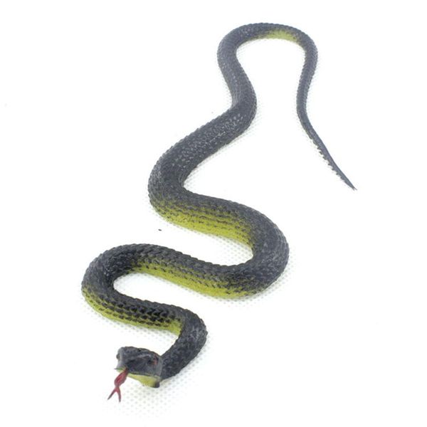 

3pcs/novelty halloween gift tricky funny spoof toys simulation soft scary fake snake horror toy for party events