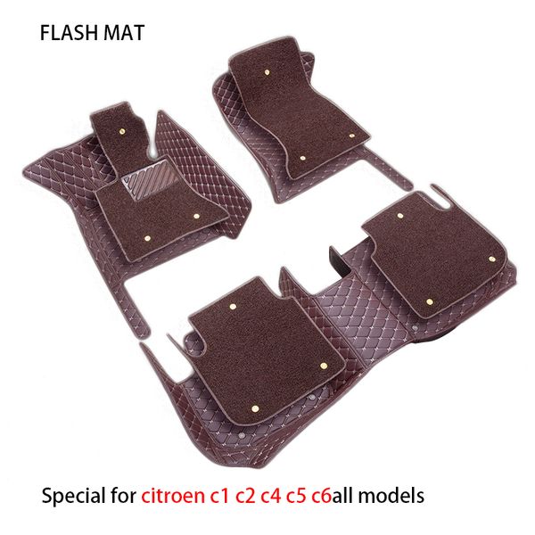 

special car floor mats for c1 c4 grand picasso c5 ds5 car accessories mats