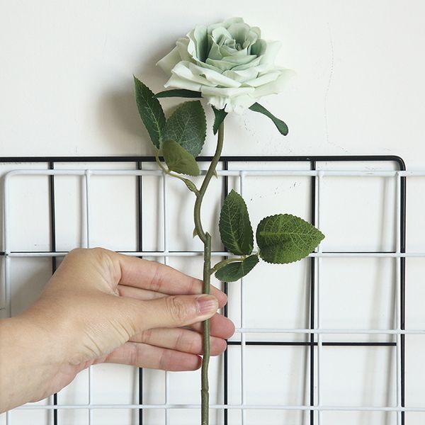 

10 шт. / лот одна ветвь розы искусственный шелк цветы украшения дома цветы стены свадебный декор украшения сада diy поддельные цветок венок