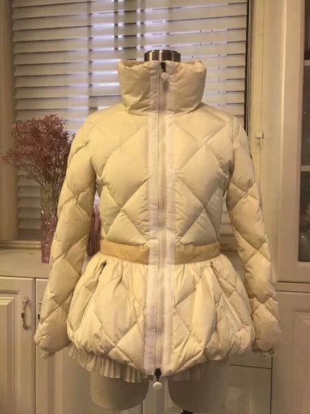 

winter women down jacket white duck down coats long sleeve warm winter coat parka female outwear brand lady down parkas, Black
