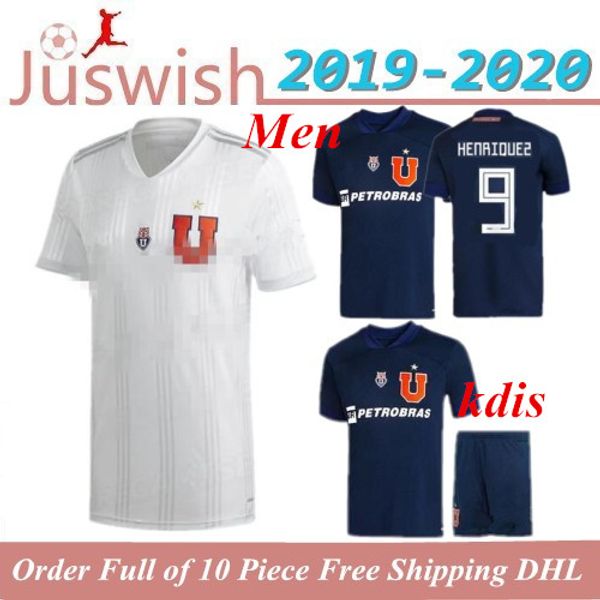 

20 21 универсидад де чили дом вдали энрикес beauséjour ubilla ребенка трикотажные изделия футбола 2020 универсидад де чили дети голубой руба, Black;yellow