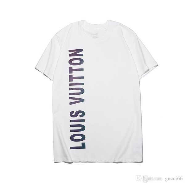 

fashion mens designer t shirts cotton casual t shirt men clothing flashing letter printed t shirt men women hip hop tee shirts th2189, White;black