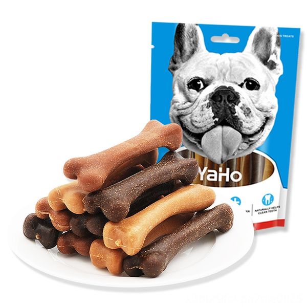 

pet закуски яхе собака чистки зубы кость шлифовальной клюшка 10 упаковок говядины свинины закуска я. он чистка собаки зуб кости палка 10 пач