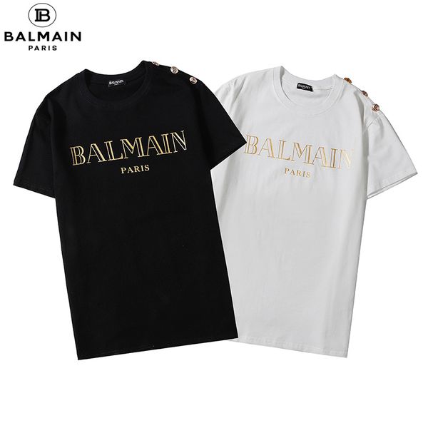 

summer streetwear europe paris fashion men's ragged cotton t-shirt casual women's t-shirt t-shirt mixed colors wholesale and retai, White