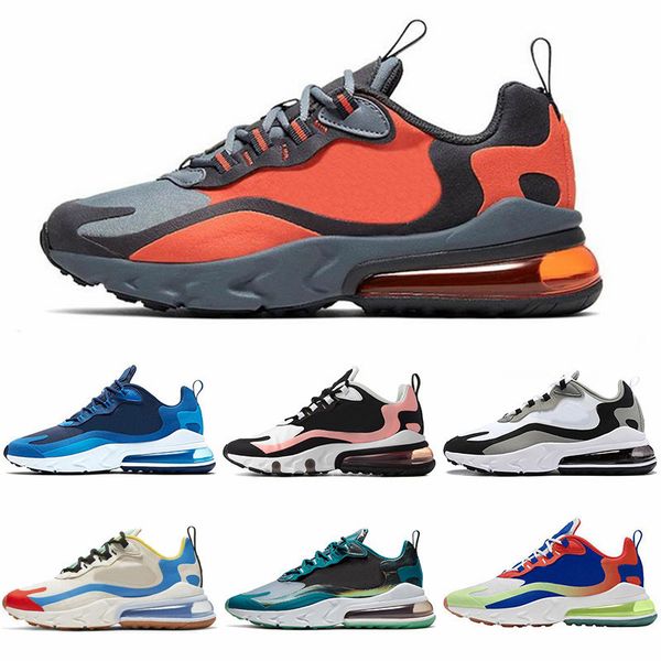 

2020 run air react casual shoes for men womens tennis bleached coral pink bauhaus hyper jade triple white black sports sneakers 36-45