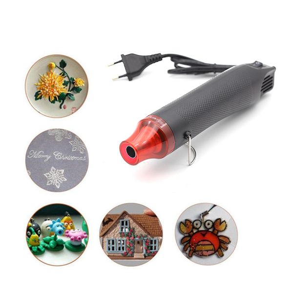

diy air gun power phone repair tool hair dryer soldering supporting seat shrink plastic fimo dinks air heat gun 220v 300w