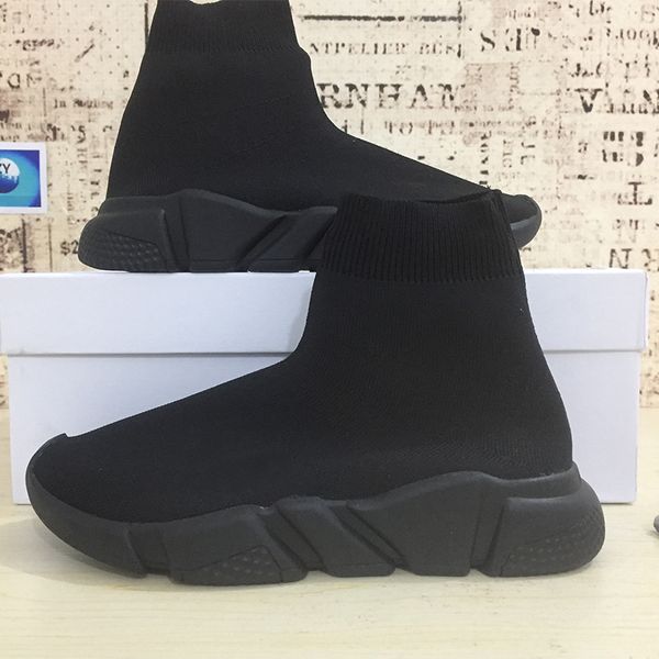 

designer sneakers speed trainer black red gypsophila triple black fashion flat sock boots casual shoes speed trainer runner