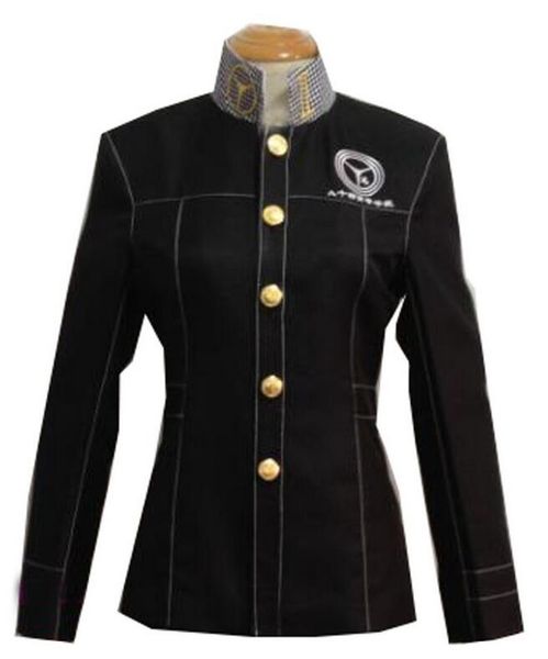 

shin megami tensei persona p4 cosplay school boy uniform costume yu narukami jacket coat japanese school uniform outfit, Red