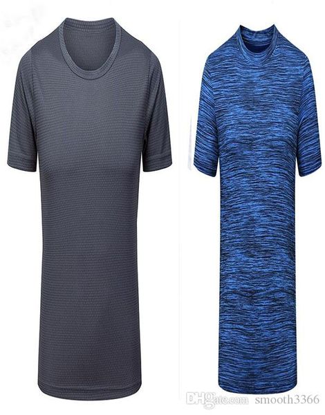 

1044 men's tight-fitting fitness white-gray clothes running short-sleeved sportswear stretch quick-drying clothes t-shirt, Black;yellow