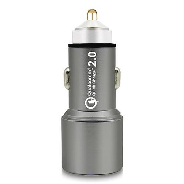 

jdb 6600 qc 2.0 dual usb quick charge смарт автомобильное зарядное устройство адаптер автомобильного прикуривателя multi-ограждения для унив