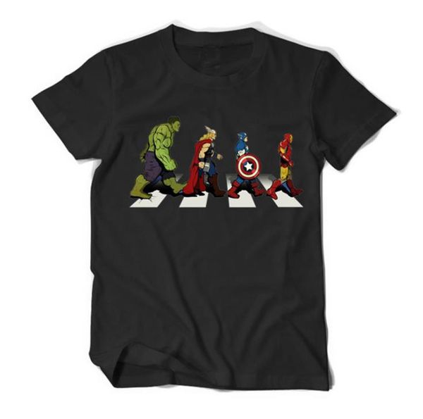 

Avengers 4 Endgame Print Designer Mens Tshirts Marvel Comics Special Mens Tops Fashion Round Neck Short Sleeve Boy Tees