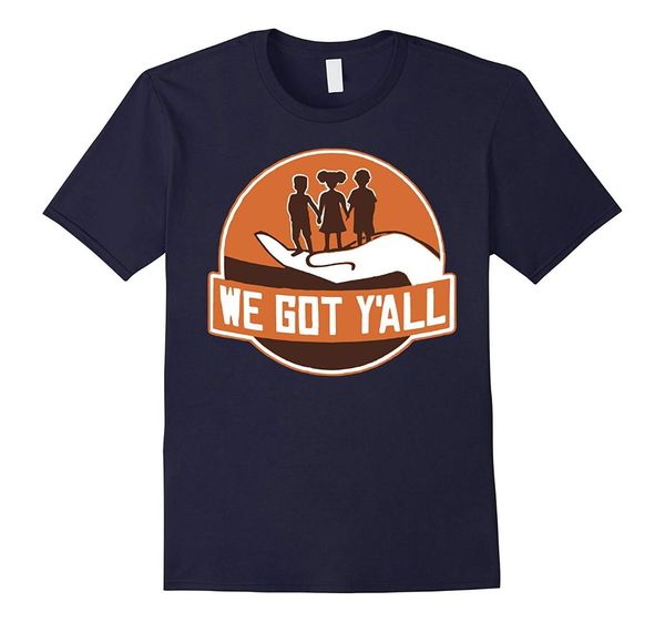 

2019 мужская мода майка we got y все тенниска 100% хлопок, White;black