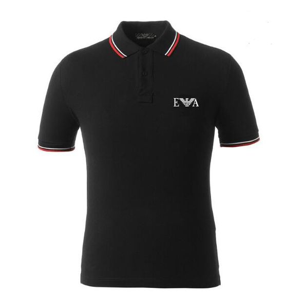 

09 новый дизайнер крокодил рубашки поло мужчины роскошные поло повседневная мужская рубашка поло мода дышащий полосатый письмо печати модный, White;black