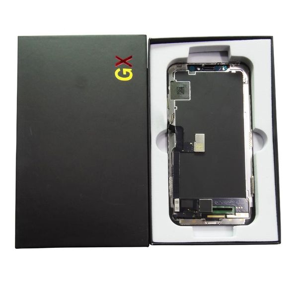 

for iphone x soft amoled gx - lcd display touch screen digitizer complete assembly replacement