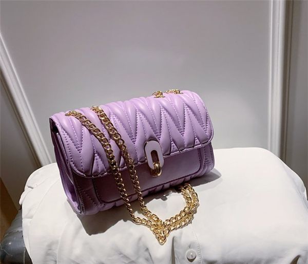 

fashionable luxury handbags new european and american simple and versatile messenger casual shoulder chain small square bag ing
