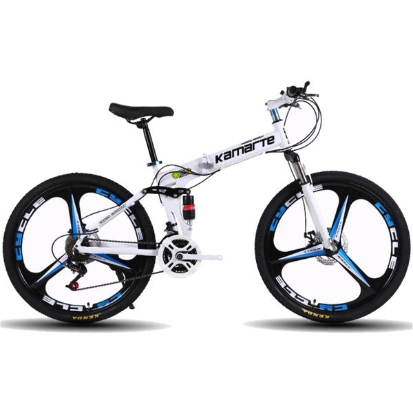 

24 inch folding bike men wowen bicycle fordable steel frame outdoor biker 21/24/27 speed
