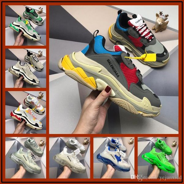 

aa paris 17fw season design shoes fashion luxuries women shoes men leather lace up platform oversized sole sneakers white black casual shoes