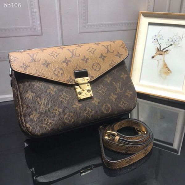 

sell luxury classic messenger bag leather women's handbag flap chain bag totes designer handbag purse shoulder bags crossbody bags