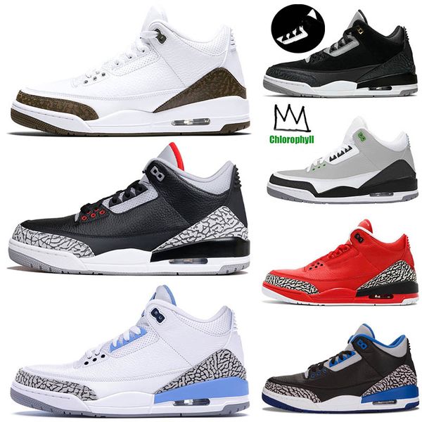 

Mens JUMPMAN 3s UNC PE Reflective TINKER 3 BLACK CEMENT Trainers Mocha Katrina Pure White New SEOUL kyrie Sneakers Men Basketball Shoes 7-13