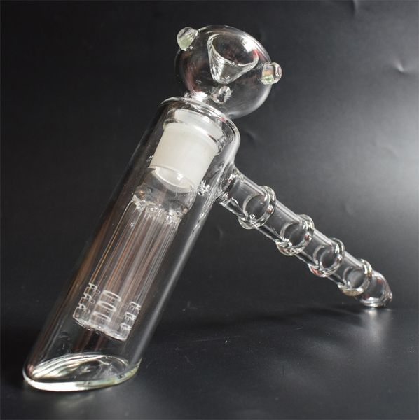 

Высокое качество стекла молот 6 Arm PERC матрица стекла перколатор барботер водопровода курительные трубки табака трубы Showerhead перхлорэтилена двух функций