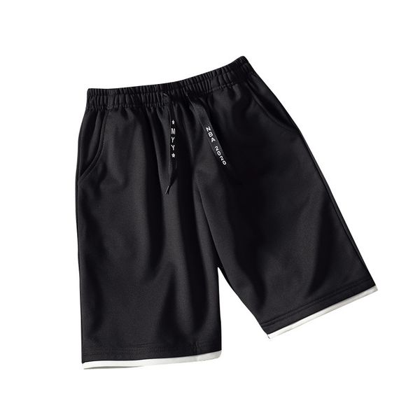 

2020 лето новый стиль корейский стиль мужчины спорт solid color шорты повседневные мужские круто напечатанных шорты мужские брюки trend, White;black
