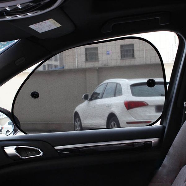 

65 * 38 см 2 шт. автомобиль солнцезащитный козырек боковое окно зонт крышка сетки козырек щит экран солнечной уф-защиты окна автомобиля прот