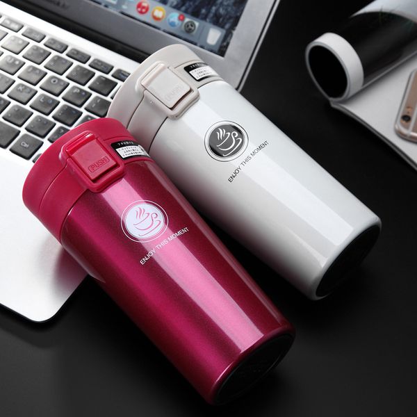 

380ml stainless steel vacuum coffee cup car cup business gift