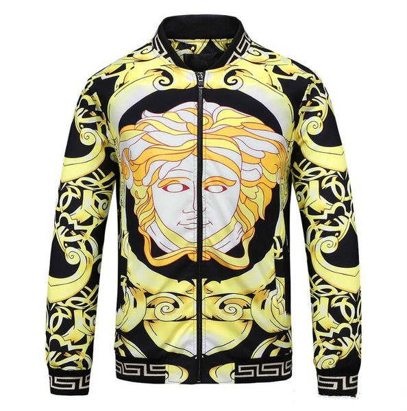 

mens versace зимняя одежда горячие продажи брендовые куртки мода роскошное дизайнерское пальто классика черная мужская зимняя куртка мужская, Black;brown