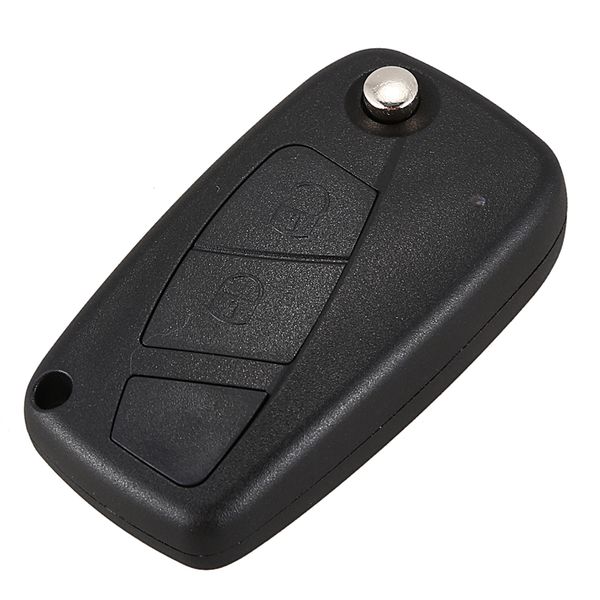 

black 2 button flip folding remote key 433mhz ask pcf7946 chip for 500 panda