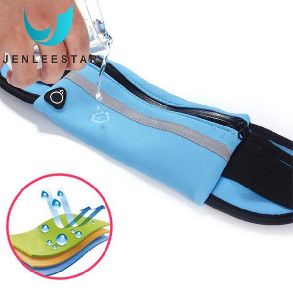 

waterproof waist bags running fanny pack women waist pack pouch belt bag men purse phone pocket case camping hiking sports bag