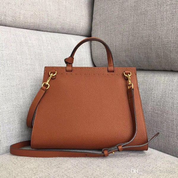 

good quality marmont classic lady tote bag designer briefcase business casual style detachable leather shoulder strap credit card holder