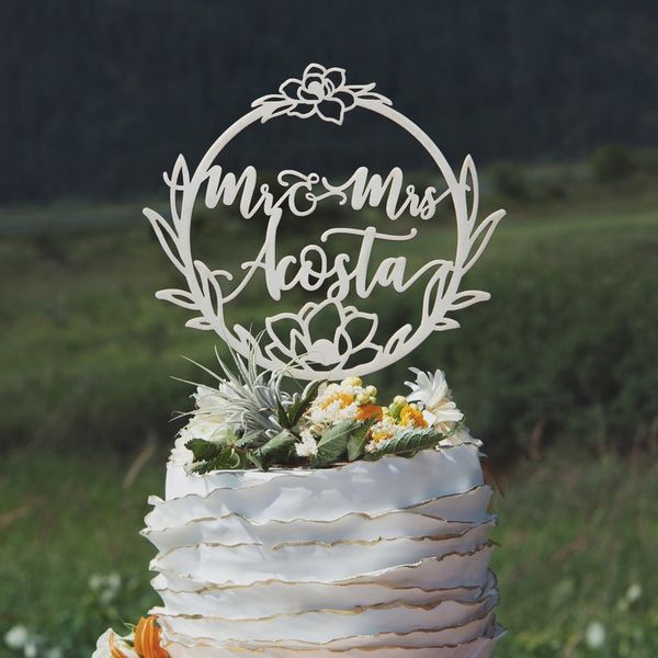 

custom mr and mrs cake er, rustic wedding cake er,wedding ers, woodland er, name er