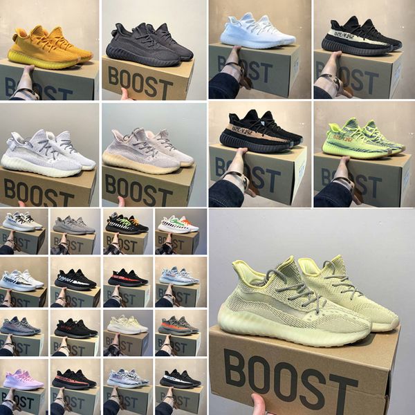 

2020 kanye west sply с коробкой yeezy yeezys 350 v2 zebra white yecheil Earth men Yezzy shoes mens women stock x кроссовки tim