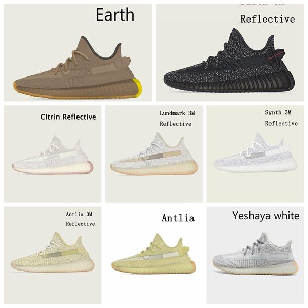 

desert sage earth cloud white citrin kanye west designer sneakers bred black reflective yeshaya lundmark men women sports running shoes